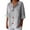 ZAGrey, variant on Kelon Tops for Women Short Sleeve Shirts V Neck Linen Cotton Vacation Clothes Cruise Outfits Business Casual Blouses 2026 Summer Tops, 5XL