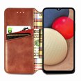 thumbnail image 5 of Étui pour Samsung Galaxy A03s, Étui Portefeuille à Rabat, Étui à Rabat Magnétique Protectrice - Brun, 5 of 5