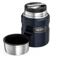 thumbnail image 3 of Thermos Bocal Alimentaire Isolé sous Vide en Acier Inoxydable King - 16 oz. - Acier Inoxydable/bleu Minuit, 3 of 3
