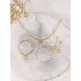 thumbnail image 1 of 5pcs Disc Decor Jewelry Set, 1 of 4