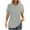 Gray, variant on Plebaso Women's Summer Tops Eyelet Short Sleeve Casual Tunic Shirts Loose Dressy Blouses Basic Tee