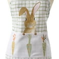 thumbnail image 3 of Park Designs Carrot Patch Green Plaid Adult Apron, 3 of 5