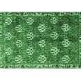 thumbnail image 1 of Ahgly Company Indoor Rectangle Persian Emerald Green Traditional Area Rugs, 8' x 10', 1 of 4