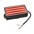 thumbnail image 4 of Yinanstore Guitare Humbucker Pickup Facile à Installer Quatre Rails Multifonction Pièces Robustes Rouge, 4 of 8