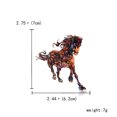 thumbnail image 4 of Jumpingount Broches de dibujos animados animales encantadores caballo joyería estilo Retro divertido esmalte solapa Clips bolsa niños niñas Type1 NO1, 4 of 6