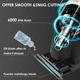 thumbnail image 6 of KEMEI 2293 Professional Hair/Beard Trimmer for Men Zero Gapped Hair Clippers for Barber with T Blade, Cordless Rechargeable, 6 of 8