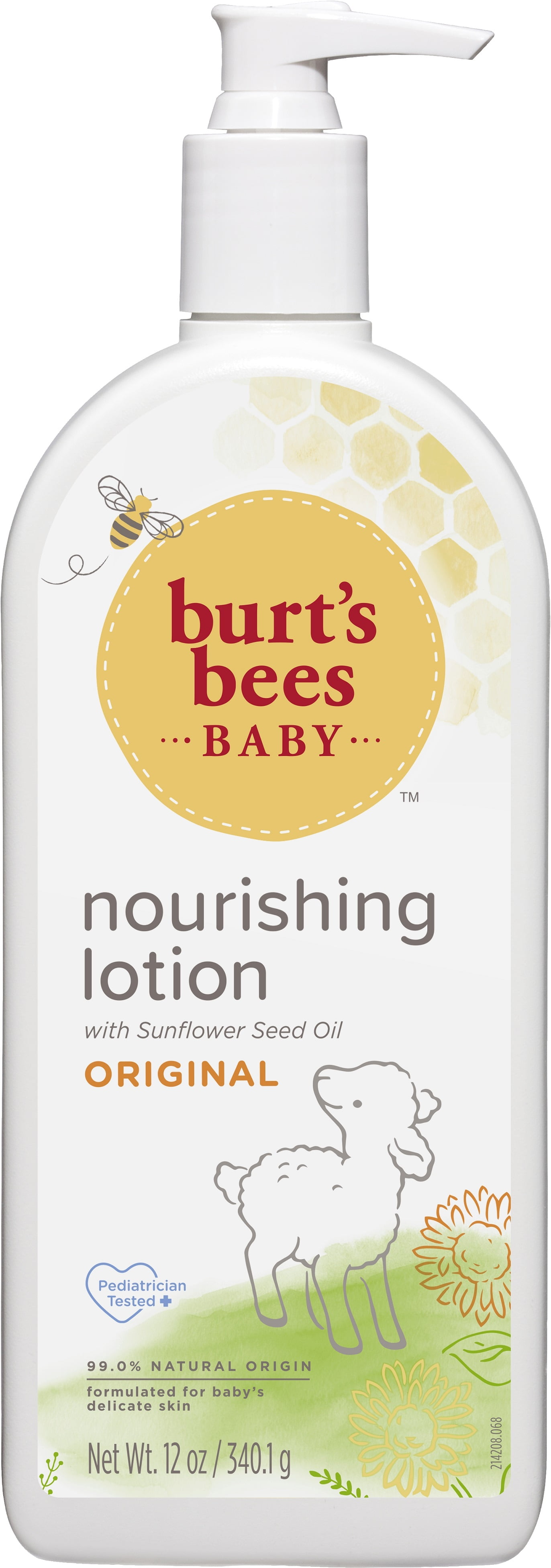 Burt's Bees Baby Nourishing Lotion, Original, 12 oz