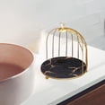 thumbnail image 4 of Organizador de Baño Baoblaze Rack de Metal de Lujo Negro 1 Nivel, 4 of 7
