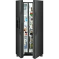 thumbnail image 3 of Frigidaire FRSS2323AD 22.3 Cu. Ft. Standard Depth Side by Side Refrigerator, Black Stainless Steel, 3 of 6