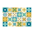 thumbnail image 2 of Walplus  Temara Yellow Blue Moroccan Wall Tile Sticker Peel and Stick 48 pieces, 2 of 3