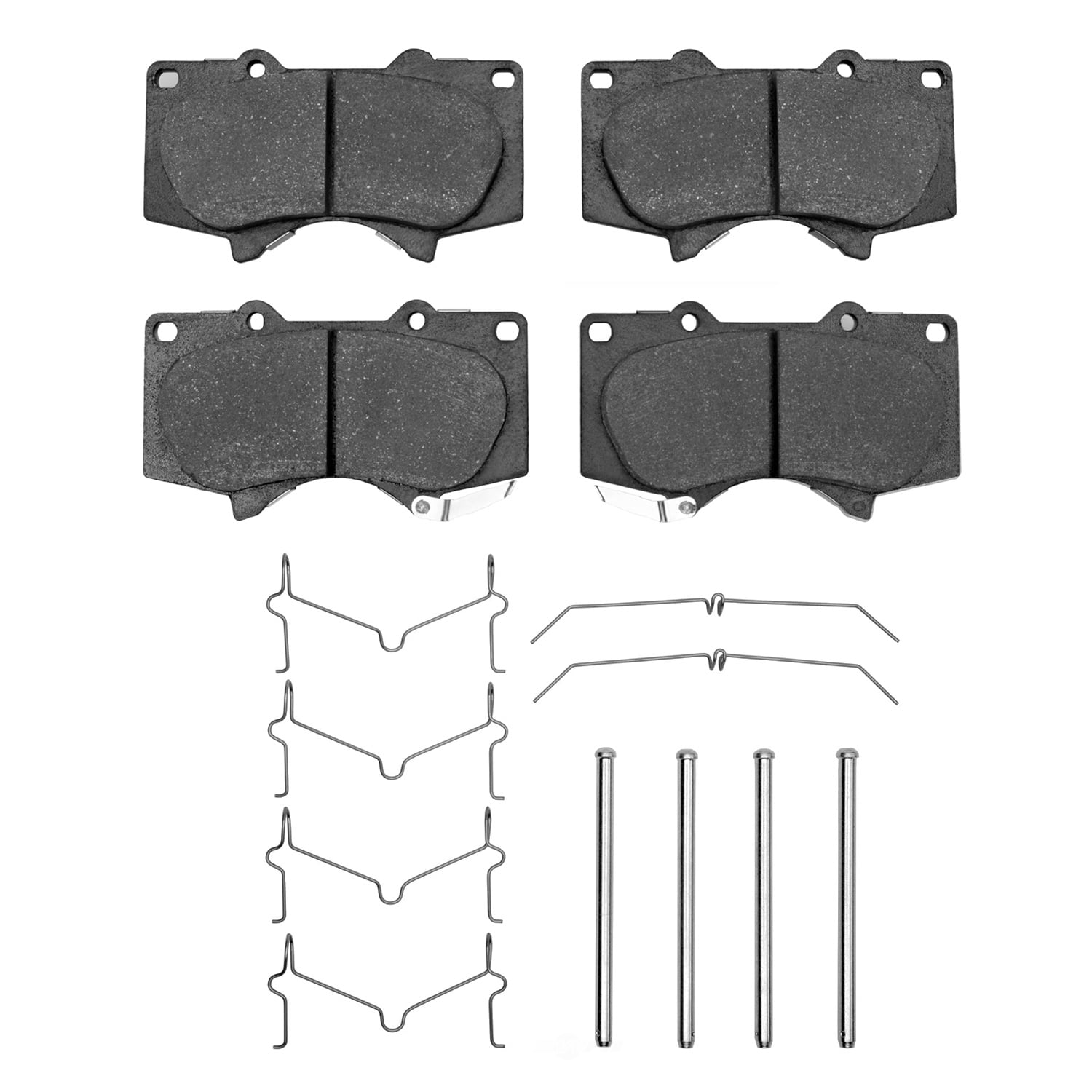 Dynamic Friction Company 1214-0976-02 DFC Heavy Duty Pads and Hardware Kit