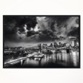 thumbnail image 1 of Design Art Incroyable Nuit À New York  Sur Toile Encadrée, 1 of 5