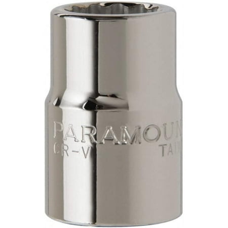 

Paramount 20mm Metric Standard 12 Point Hand Socket Steel 3/4 Drive