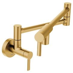 Moen S665Bg Brushed Gold One-Handle Kitchen Faucet