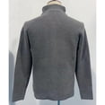 thumbnail image 6 of Men's Knit Cardigan Sweater Button Front Long Sleeve Regular Fit Casual Jacket, 6 of 7