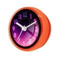 thumbnail image 2 of Reloj digital pequeño, compacto y moderno, redondo, de fácil lectura y fácil lectura, de fácil lectura, fácil de usar. Naranja D, 2 of 9