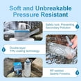 thumbnail image 6 of Purewell Collapsible Filtered Water Bottle, 0.01μm BPA-Free Silicone Squeeze Water Purifier Bottle for Hiking, Backpacking, Camping & Survival(white), 6 of 7