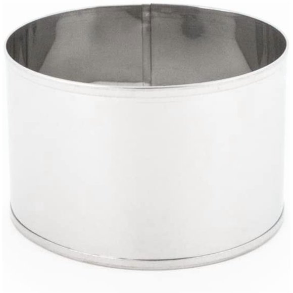 Fox Run Egg Ring, Tin-Plated Steel Rosti and Egg Ring, 3.5" x 2.5"
