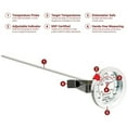thumbnail image 3 of Escali AHC2 Stainless Steel Deep Frying and Candy Thermometer with Pot Clip, 12-Inch Probe with Candy Temperature Zones, NSF Certified, 3 of 5