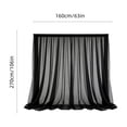 thumbnail image 3 of Outdoor Rod Pocket Curtains, 63x106 inch Fade Resistant Patio Drapes for Pergola Gazebo Porch Cabana, Waterproof Privacy Panel for Outside Garden Sunroom, 3 of 6