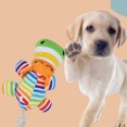 thumbnail image 3 of Dog Squeaky Toy Interactive Cartoon Hippo Dog Chew Toy Cotton Pet Toy, 3 of 10