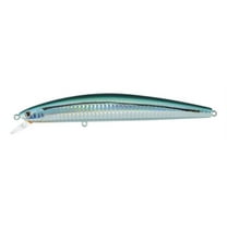 Daiwa Salt Pro SP Minnow Floating Striper Lure, 5", Laser Green Shiner