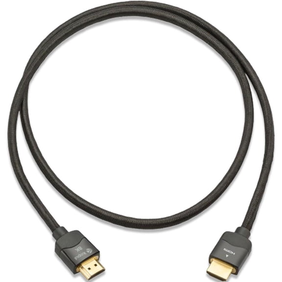 8K HDMI Cable, 3.3 ft, Premium Ultra High-Speed with 48 Gb/S Bandwidth, Braided HDMI Cord with Triple-Layer Shielding, Ideal for UHD Home Theater and Professional Video Setups by Kopul