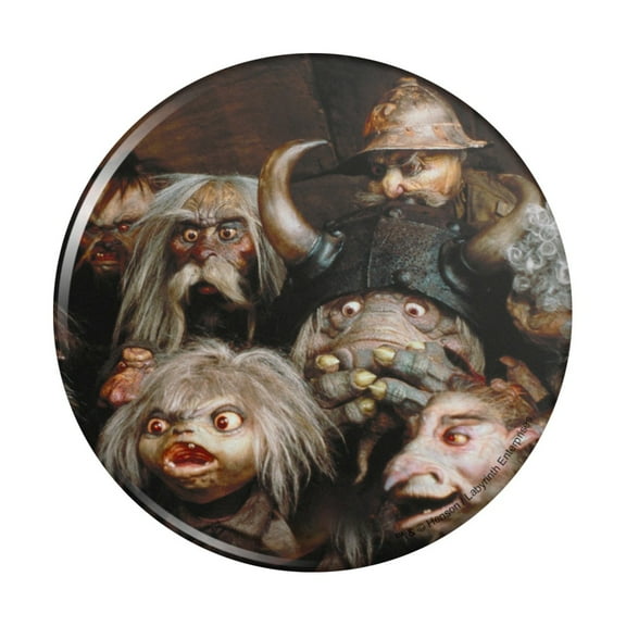 Labyrinth Group of Goblins Shocked Awe Kitchen Refrigerator Locker Button Magnet