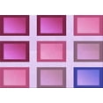 thumbnail image 1 of Ahgly Company Machine Washable Indoor Rectangle Transitional Magenta Pink Area Rugs, 6' x 9', 1 of 7