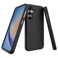thumbnail image 1 of TopSave Triangle Pattern PC Back+Inner TPU Dual Layer Hybrid Case For Samsung Galaxy A35 5G 6.6", Black, 1 of 1