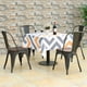thumbnail image 2 of Sillas de Metal Costway Apilables Con Respaldo y Asiento de Madera 52 x 42 x 84 cm, 2 of 10
