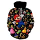thumbnail image 1 of Sudadera con capucha para hombre y mujer, disfraz de Super Mario para Halloween, 2023, Toad, Yoshi, Daisy, Luigi, Bowser, Mario Bros., accesorios, sudadera con capucha estampada para mujer, 1 of 1