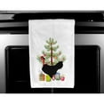 thumbnail image 3 of Carolines Treasures BB9206WTKT Naked Neck Chicken Christmas White Kitchen Towel Set of 2 Dish Towels Teal 19 X 25", 3 of 3