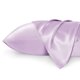 thumbnail image 1 of Funda de almohada Bedsure Satin Standard Lavanda, juego de 2, 1 of 6