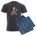 thumbnail image 6 of CafePress - A Skeletal Figure With A T Shirt Featuring - Men's Loose Fit, Cotton - 2 Piece Pajama Set, 6 of 7