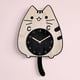 thumbnail image 2 of Wooden Cartoon Clocks Cat Wagging Tail Wooden Clock, 2 of 4