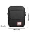 thumbnail image 2 of Single Shoulder Slung Small Bag Fashion Men Mini Crossbody Bag Phone Bag, 2 of 8