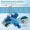 thumbnail image 2 of W10408179 2304757 IMV708 Refrigerator Water Inlet Valve Compatible with Whirlpool, Kenmore, Maytag, KitchenAid,, 2 of 5