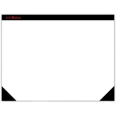 Desk Blotter Doodle Pad with 25 Perforated Sheets,1 Pack, 80 GSM Paper, Writing Pads for Office or Home Use