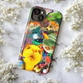 thumbnail image 5 of Whimsical Cat and Goldfish Colorful Phone Case, Fun Artistic Protective Cover for iPhone 16 15 14 13 12 11 Plus Pro Plus Mini, 5 of 6