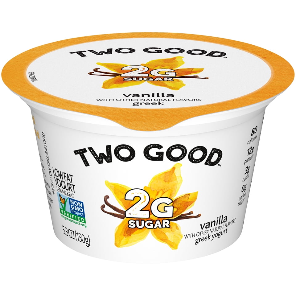Two Good Vanilla Greek Yogurt 5.3 oz. Cup
