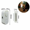 thumbnail image 5 of 2 Pack, Wireless Door Window Alarm, Burglar Alert Sensor with Batteries, Loud Door Alarms for Kids Safety, DIY for Home Security, Office Protection,Shopping Store, 5 of 5