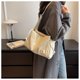 thumbnail image 5 of Bolso bandolera para mujer Correa ajustable Bolso de hombro casual Bolso con cremallera (Blanco), 5 of 6
