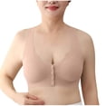 thumbnail image 2 of Viikei Racerback Sports Bras Women's Soft Comfortable Daily Wear,Women's Nursing Bra Maternity Sleeping Underwear Large Size Large Cup No Underwear Women Daily Bra Pink M, 2 of 8