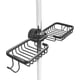 thumbnail image 1 of Soporte de esponja para grifo, jabón, paño de cocina, cepillo, fregadero, escurridor, organizador de aluminio para cocina, baño con gancho, negro mate, 1 of 5