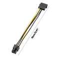 thumbnail image 6 of Convert 4-Pin to 6-Pin PCIExpress Power Connector for Video Cards D Plug Converter Cable Enjoy Video Processing, 6 of 7