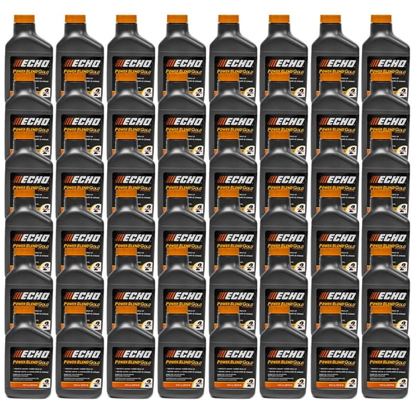 Aceite de 2 ciclos ECHO Power Blend GOLD, 5.2 oz, 48PK 6450002G 6450002