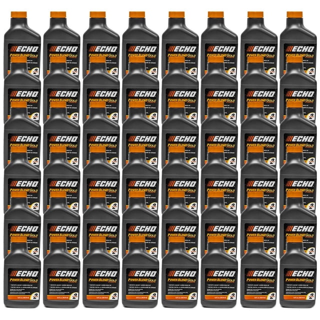 Aceite de 2 ciclos ECHO Power Blend GOLD, 5.2 oz, 48PK 6450002G 6450002
