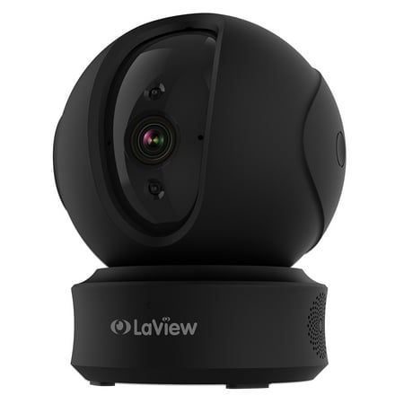 LaView HD 1080P WiFi Wireless Security Camera W/ Pre- Installed 16 GB 360 Degree Pan/Tilt, Two Way Audio, Motion Detection, Instant Mobile Alerts, Baby (Best Wireless Home Camera)