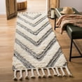 thumbnail image 2 of SAFAVIEH Kenya Isidore Geometric Runner Rug, Black/Ivory, 2'3" x 10', 2 of 8